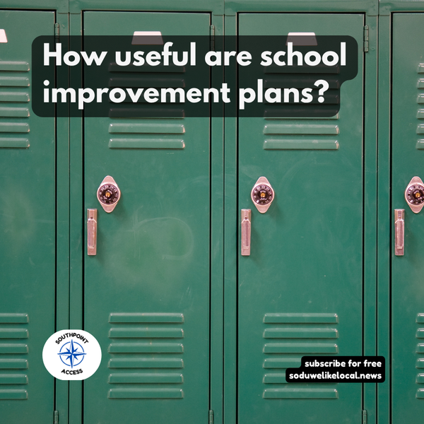 What does research tell us about school improvement plans?