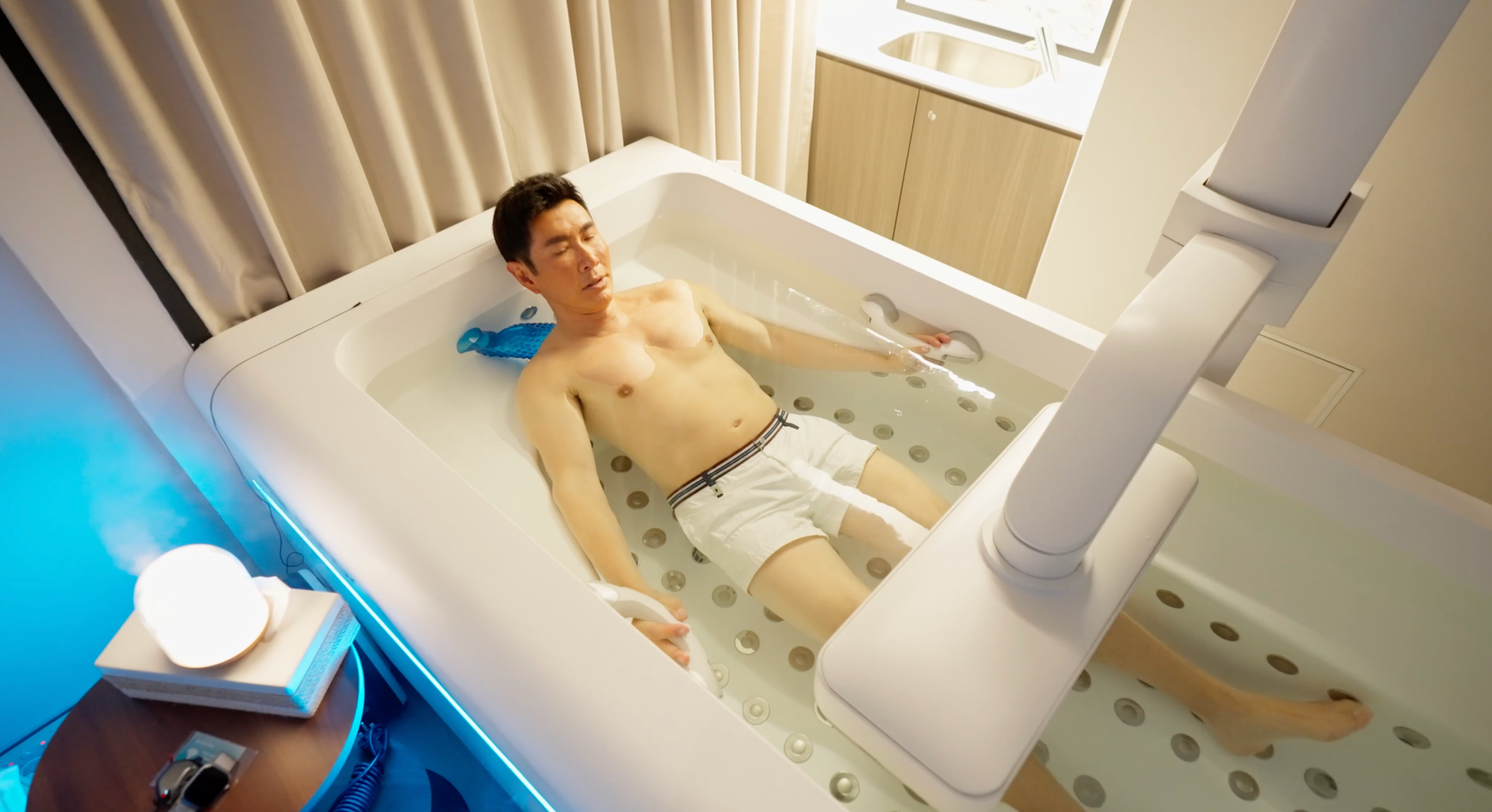Why I Found Myself Sitting in a High-Tech Tub at 66