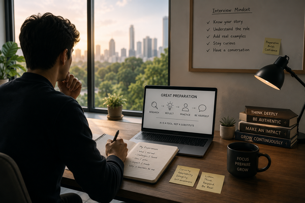 The Secret Behind Great Interview Preparation