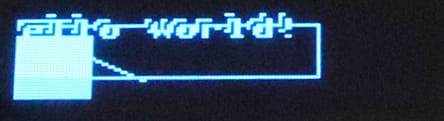 Scrolled left