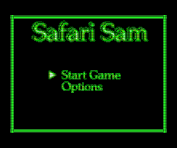 Main Menu