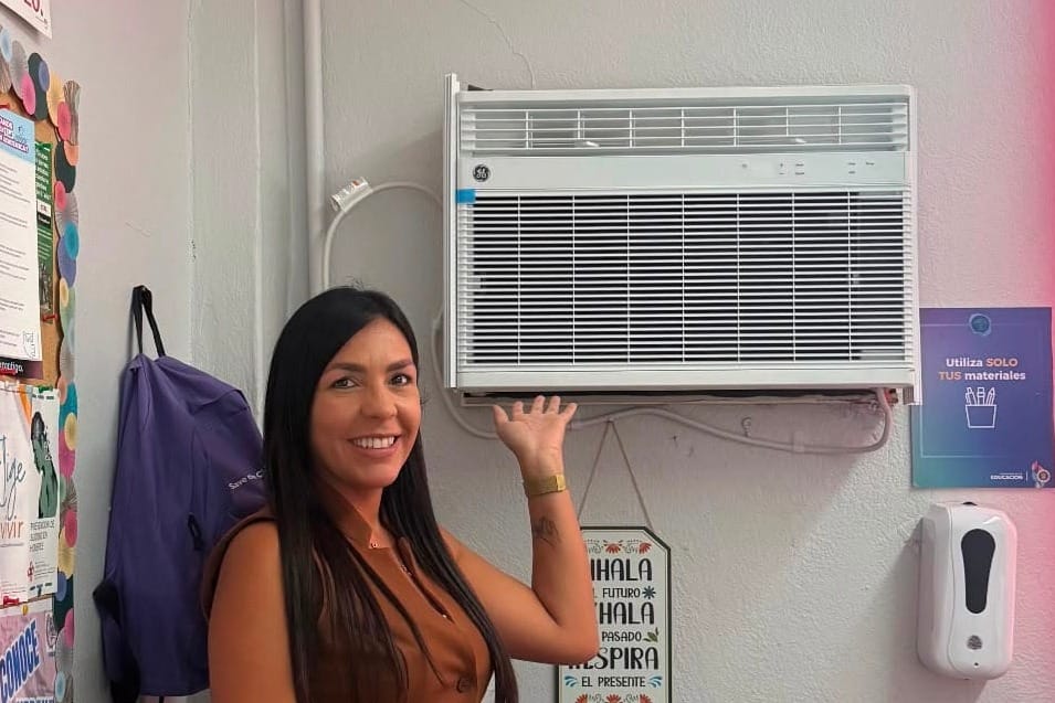 A More Dignified Space for Student Support: Air Conditioning for the Diego Vázquez School Counseling Office
