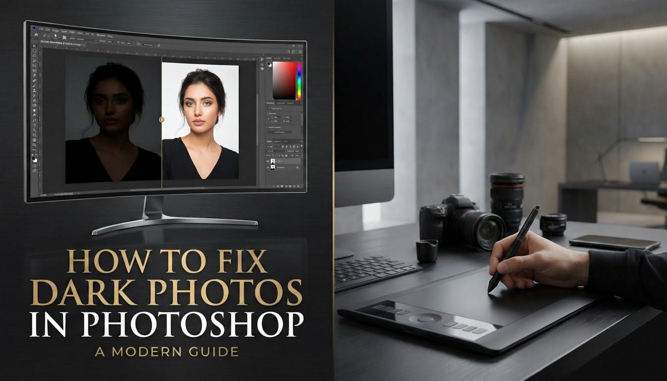 How to Fix Dark Photos in Photoshop