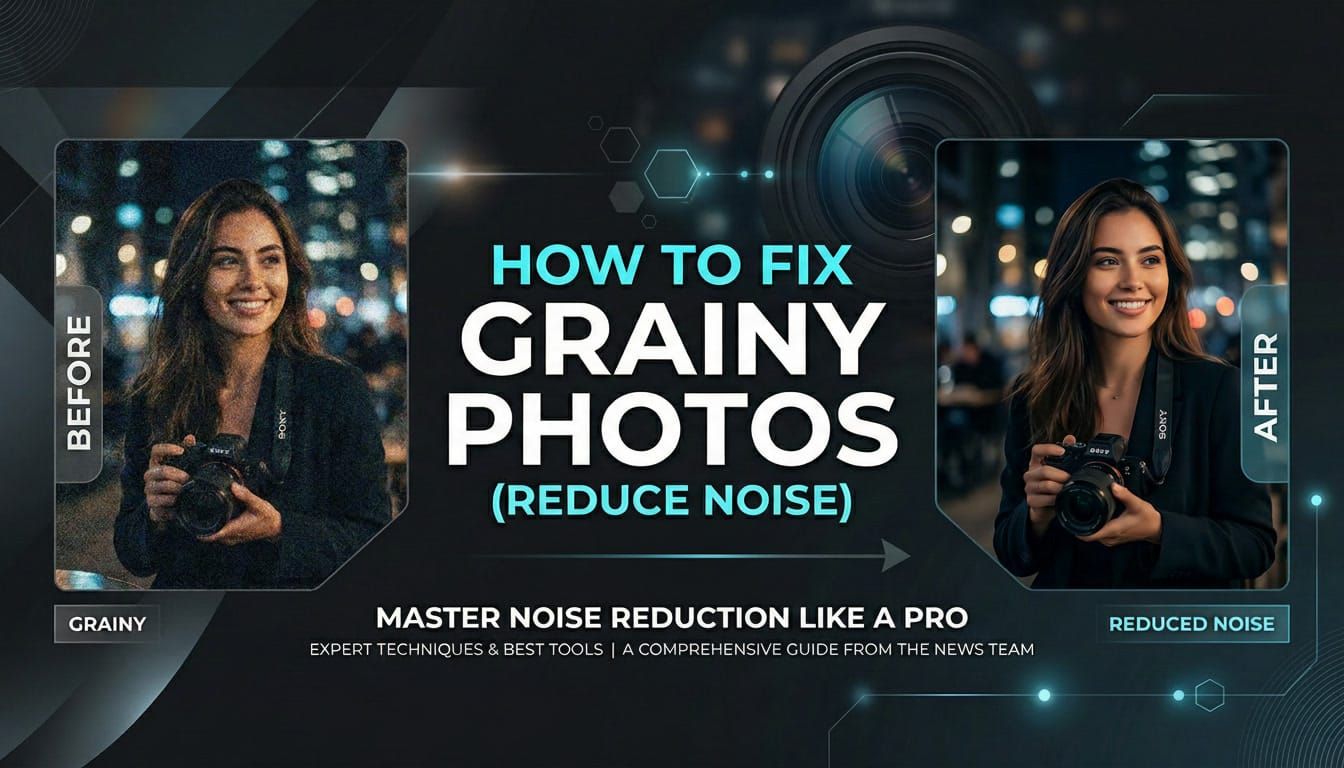 How to Fix Grainy Photos (Reduce Noise)