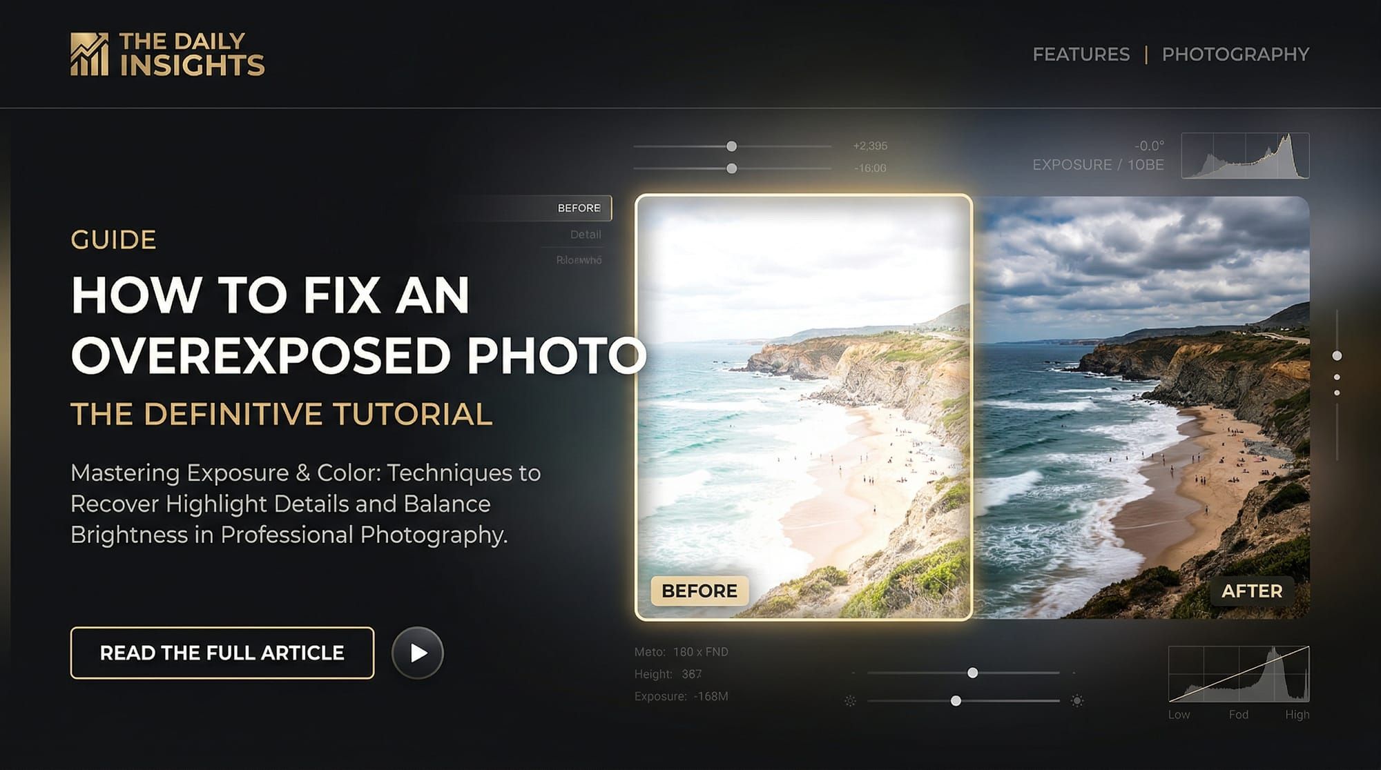 How to Fix an Overexposed Photo