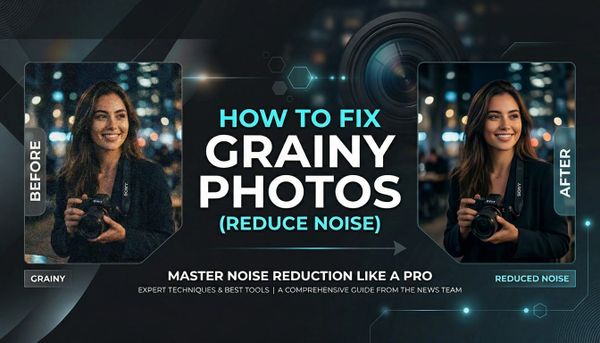 How to Fix Grainy Photos (Reduce Noise)