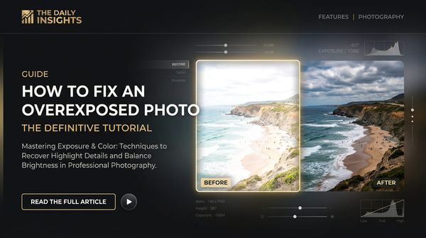 How to Fix an Overexposed Photo