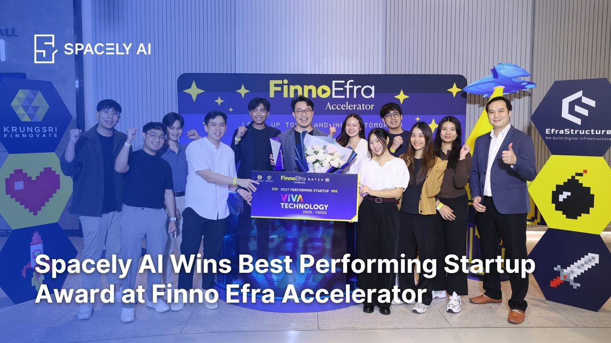 Spacely AI Wins Best Performing Startup Award at Finno Efra Accelerator
