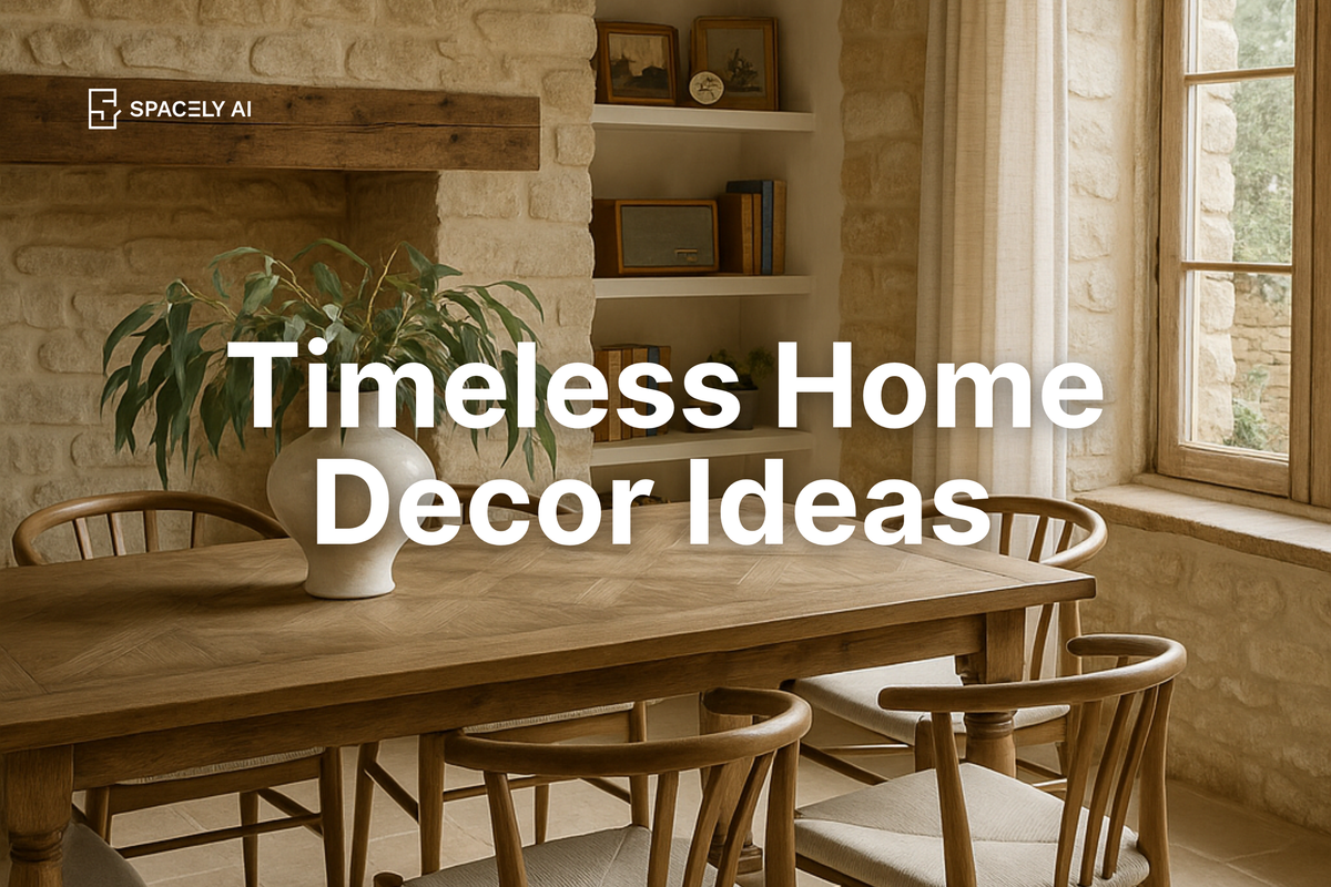 Timeless Home Decor Ideas That Interior Designers Always Recommend