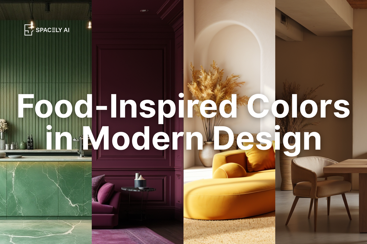 Bold Food-Inspired Color Trends That Transform Modern Interiors