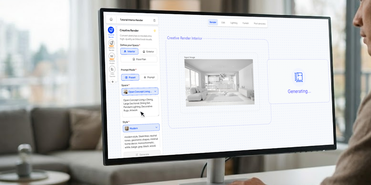 A Professional’s Guide to AI: Scaling Your Interior Design Workflow