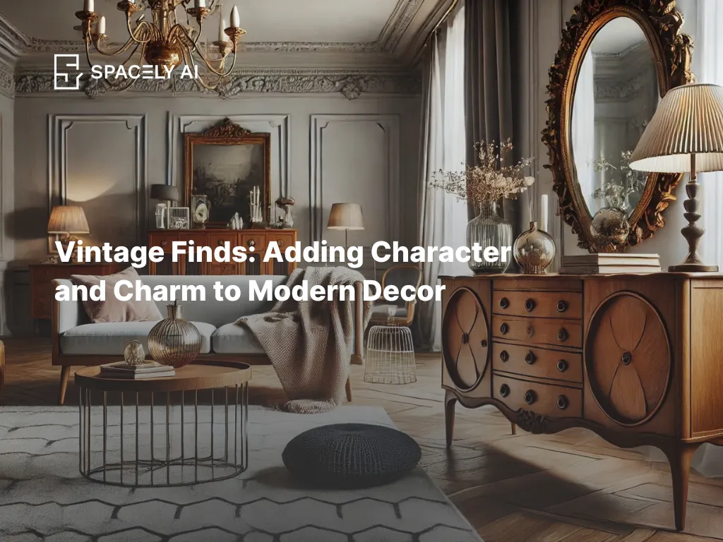 Vintage Finds: Adding Character and Charm to Modern Decor