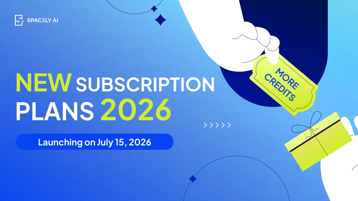 Spacely AI Subscription Plans 2026: New Pricing Explained