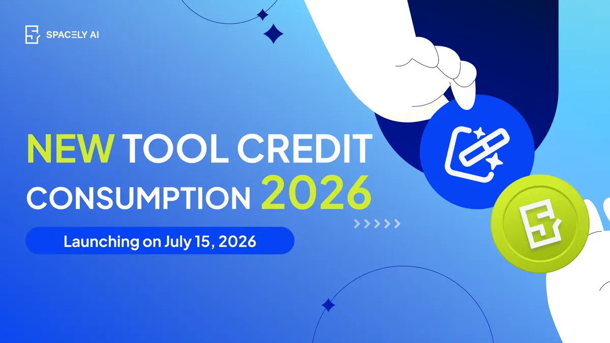Spacely AI Tool Plans 2026: How Credits Work