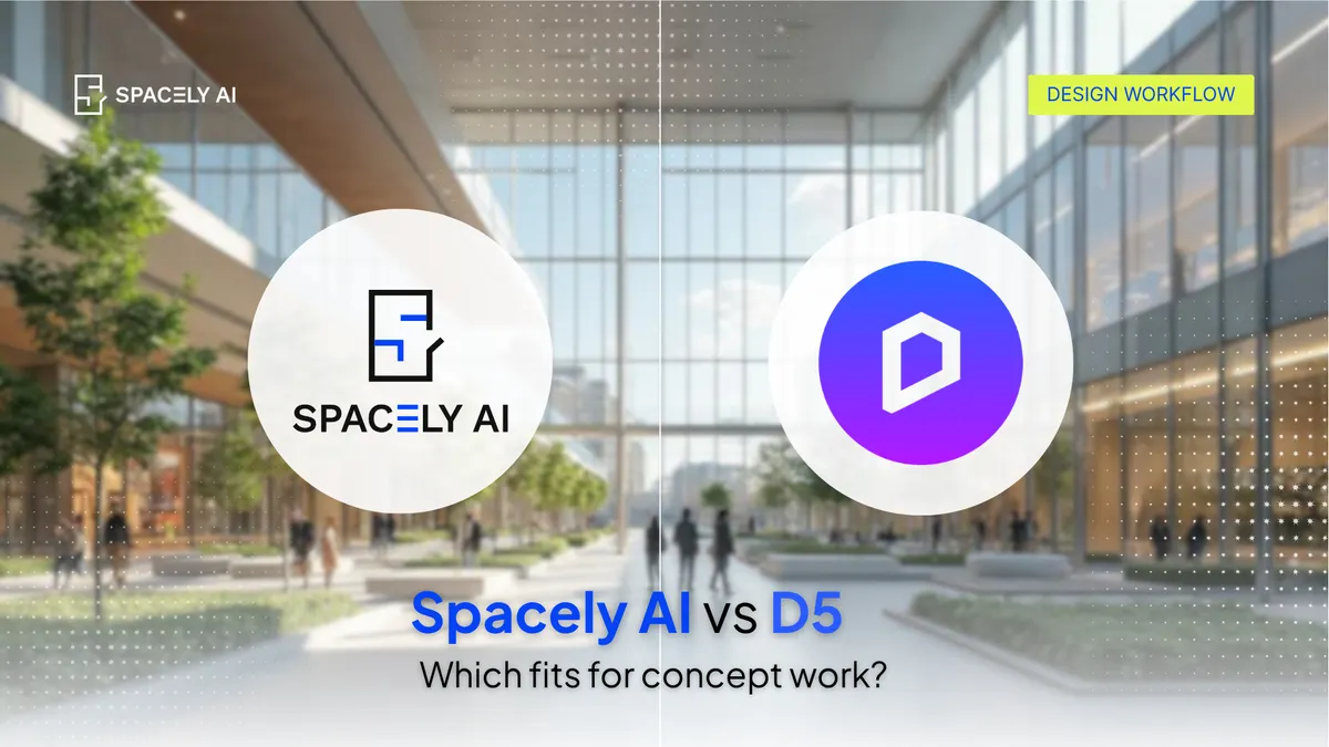Spacely AI vs. D5 Render: Which for Concept Work?