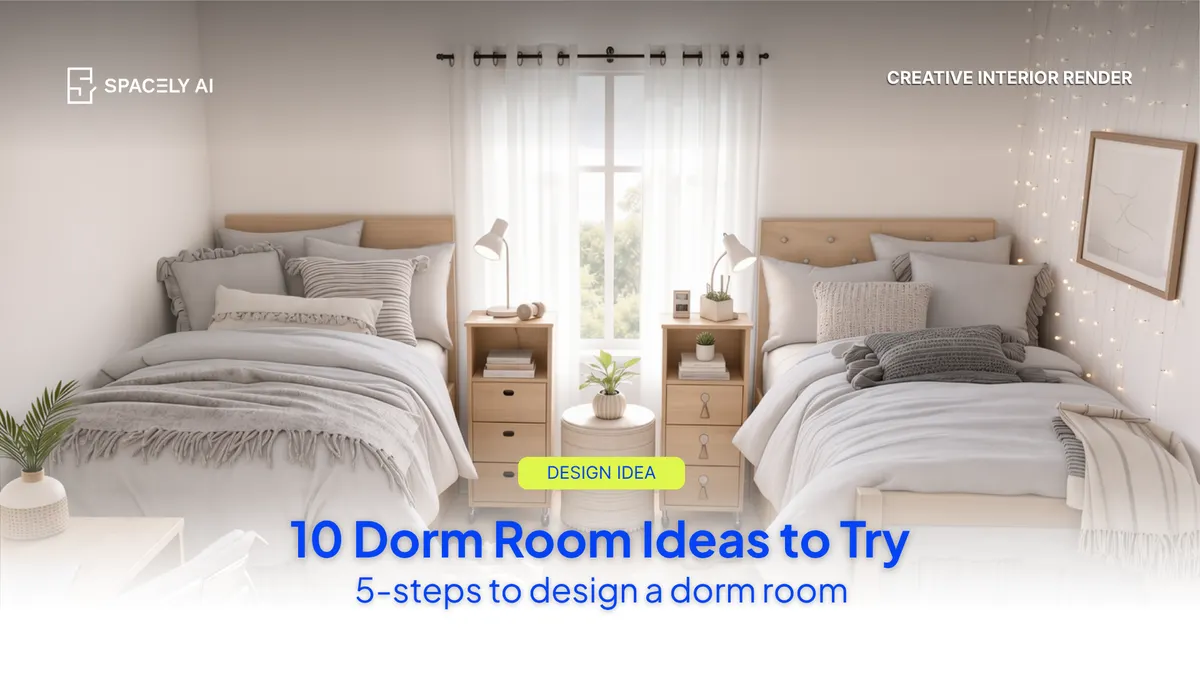 Dorm Room Ideas You Can Try With AI