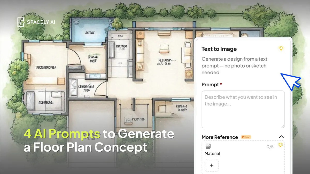 AI Floor Plan Prompts: How to Generate a Layout Concept