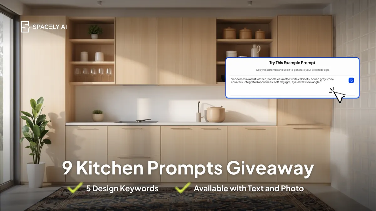 9 AI Prompts for Kitchen Design (2026 Edition)