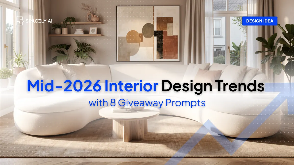 Mid-2026 Interior Design Trends (With Prompts to Try)
