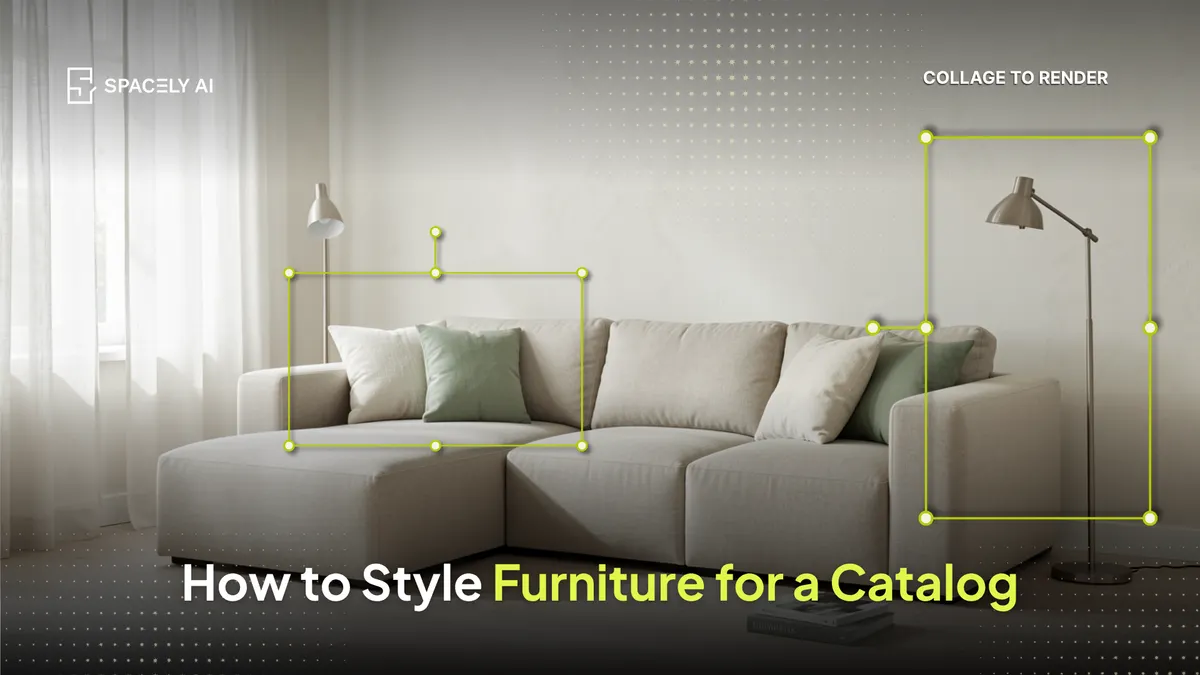 How to Style Furniture for a Catalog or Editorial (With AI)