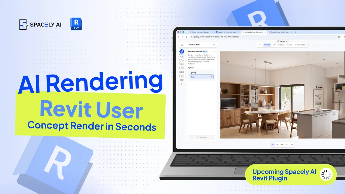 AI Rendering for Revit Users: Render Concepts Faster