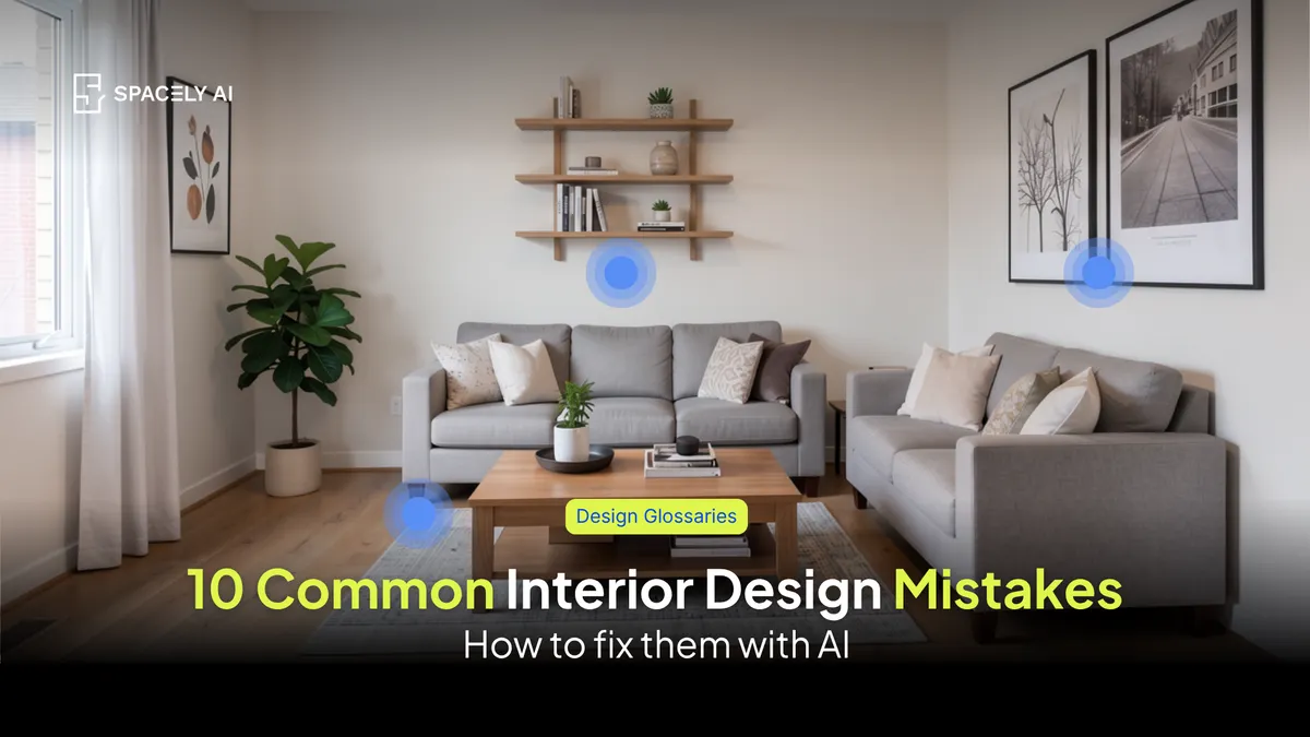 10 Common Interior Design Mistakes (and How to Fix Them)
