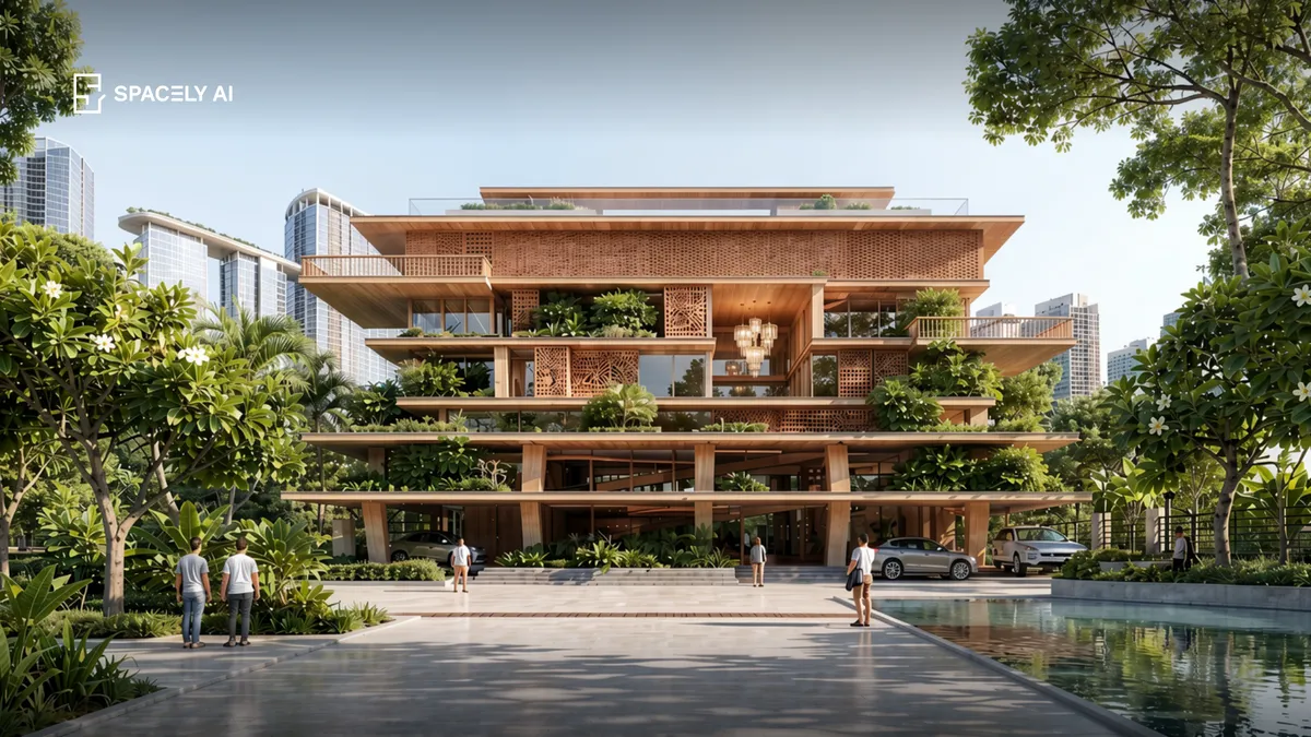How to Use AI for Sustainable Building Design (Bioclimatic House)
