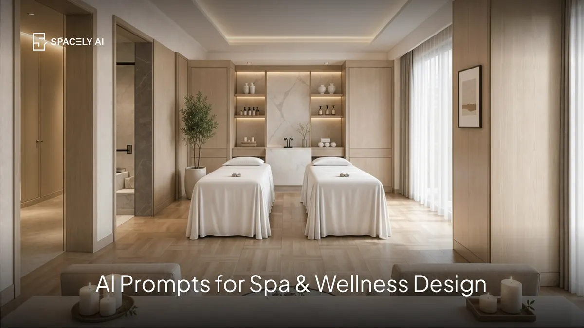 AI Prompts for Spa & Wellness Design
