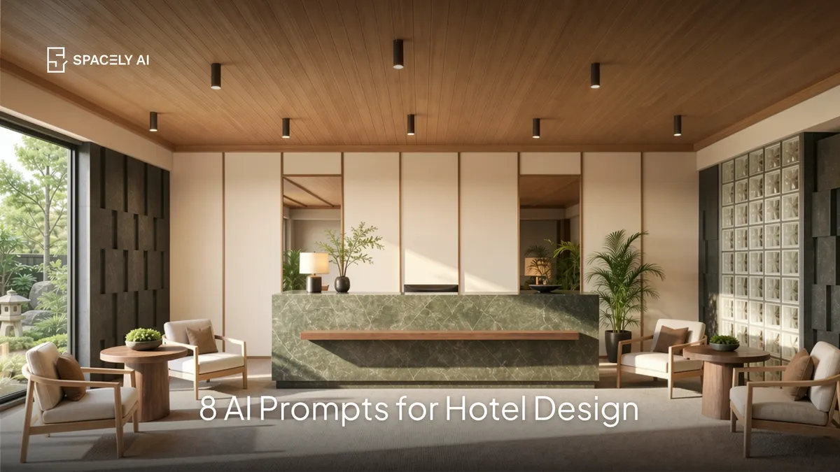 AI Prompts for Hotel and Hospitality Design