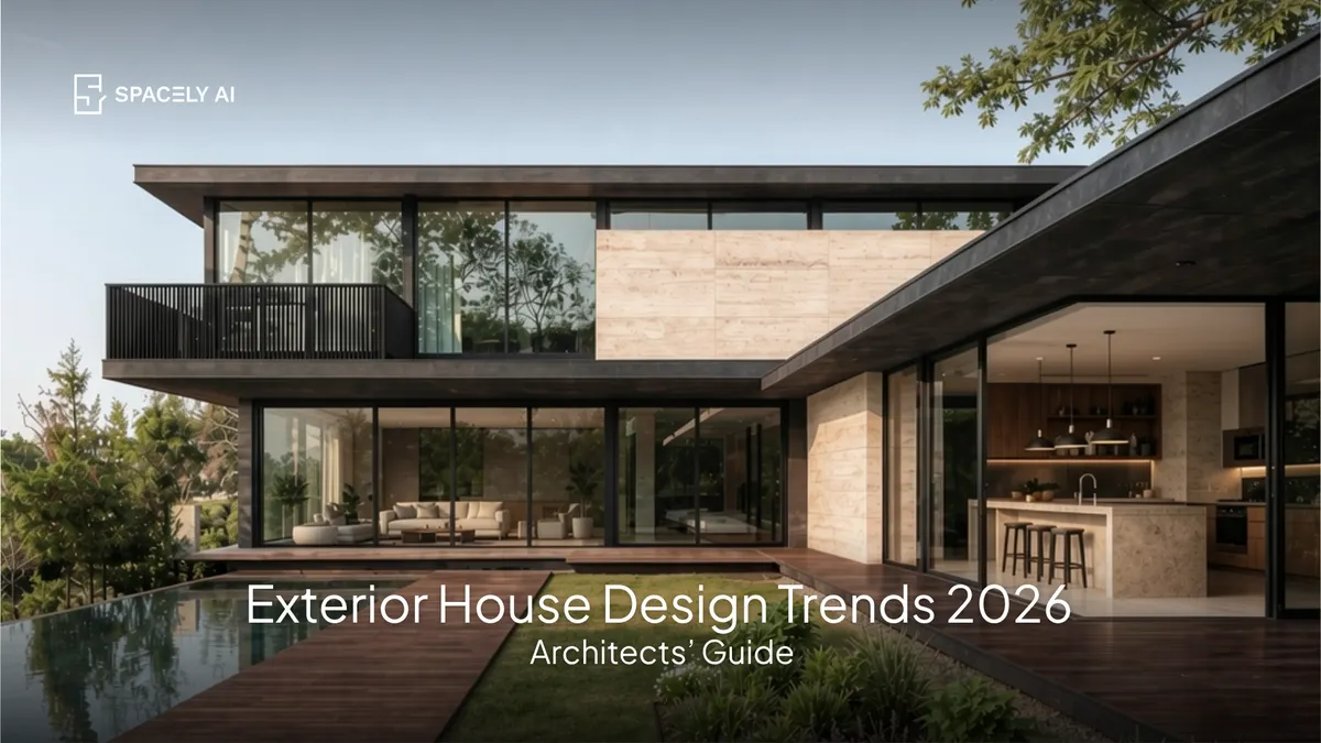 Exterior House Design Trends for 2026 (For Architects)