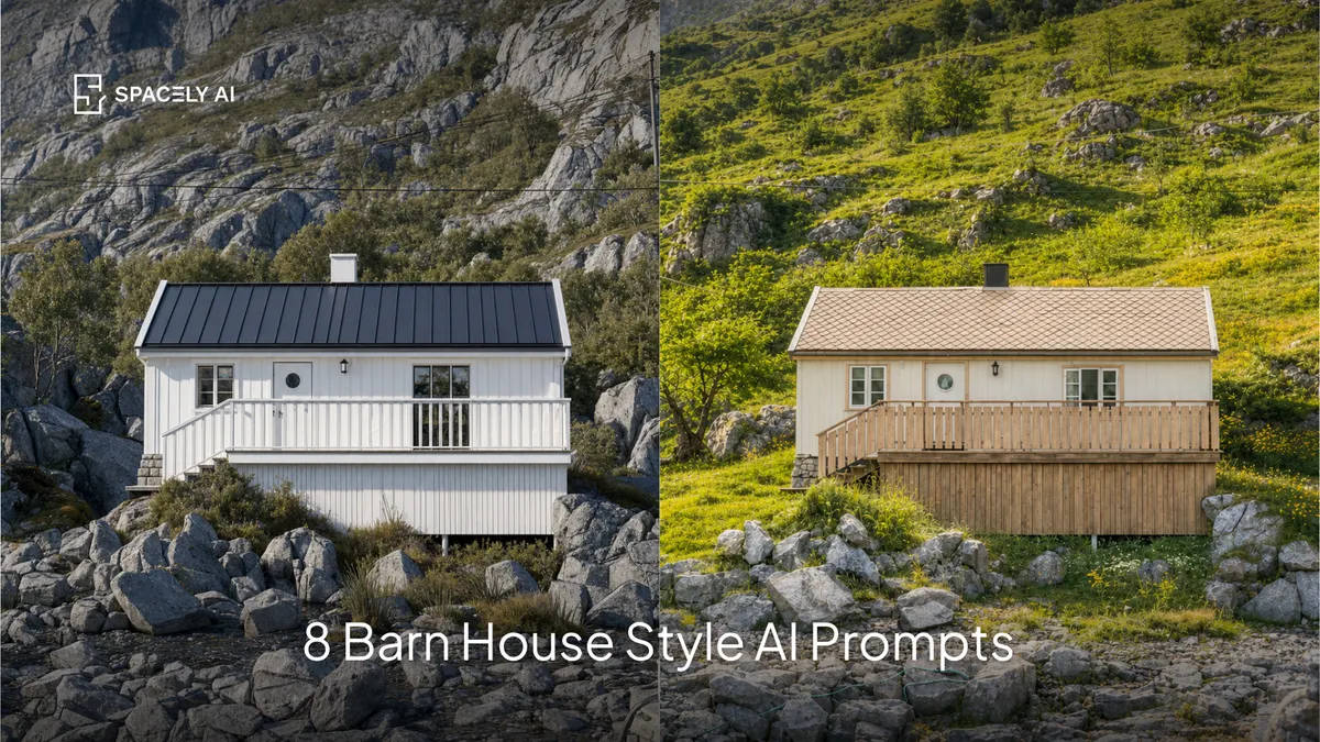 8 Barn House Style AI Prompts