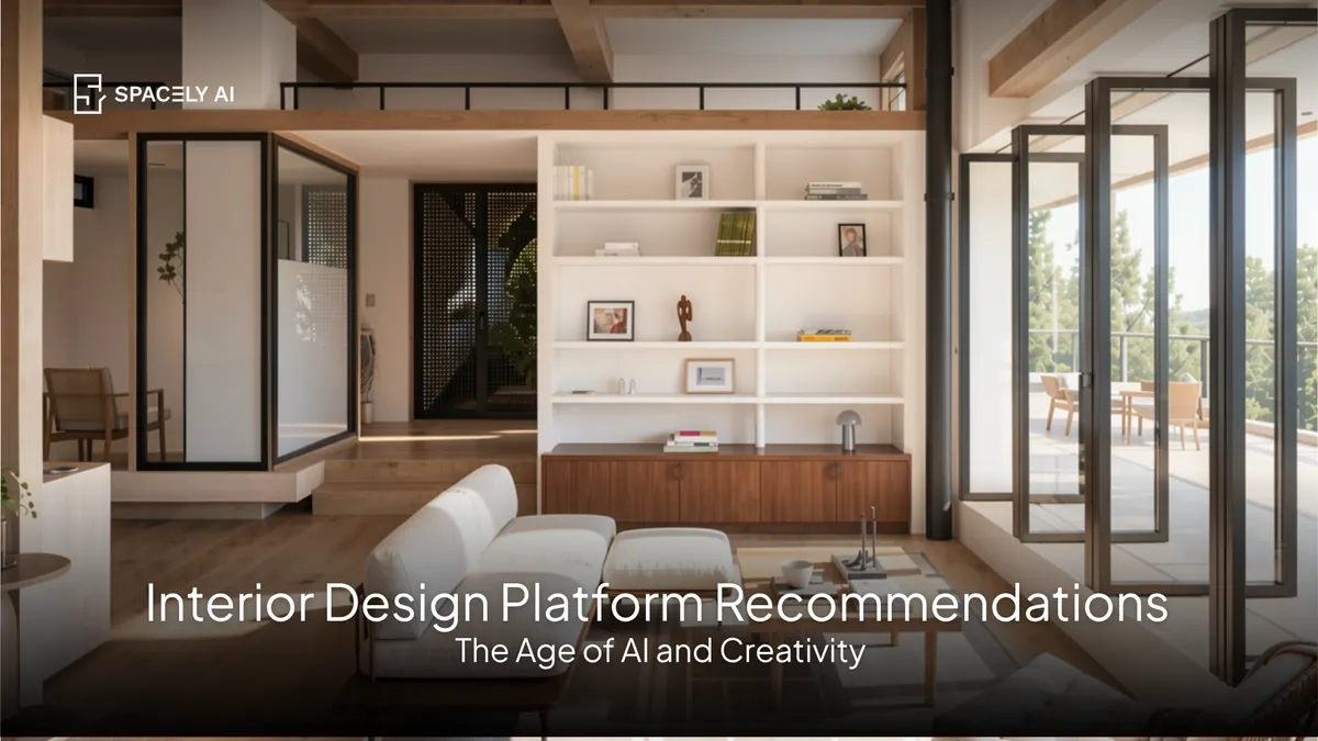 Interior Design Platform Recommendations for 2026: The Age of AI and Creativity