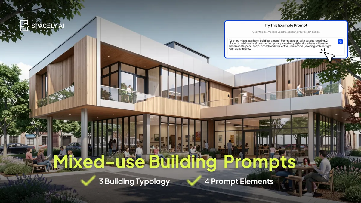 AI Prompts for Mixed-Use Building Design for Architects