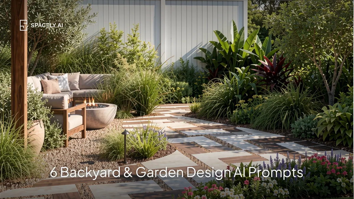 Backyard & Garden Design AI Prompts You Can Copy-Paste