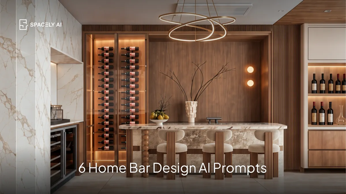 6 Home Bar Design AI Prompts You Can Copy-Paste