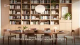 Home Library Design and AI Prompts
