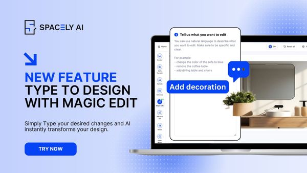 Introducing Magic Edit: Spacely AI’s Newest Game-Changer for Designers