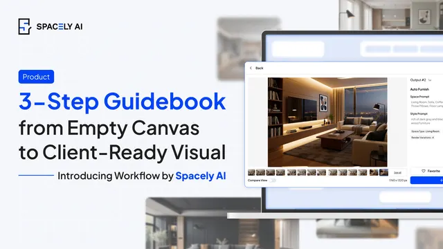 Spacely AI Workflow: Your 3-Step Guidebook from Empty Canvas to Client-Ready