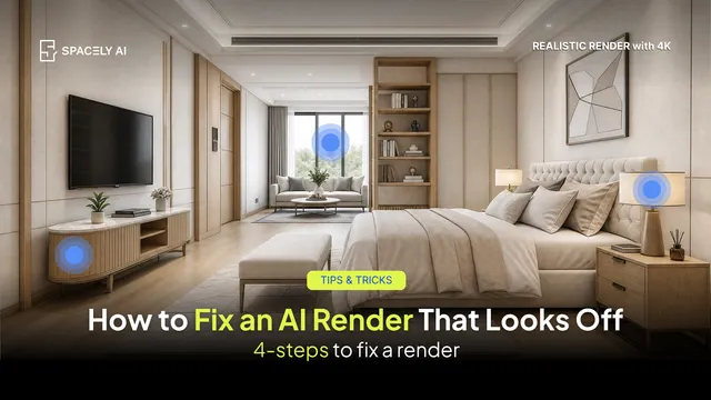How to Fix an AI Render That Looks Off