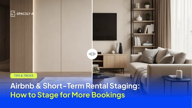 Airbnb & Short-Term Rental Staging: How to Stage for More Bookings