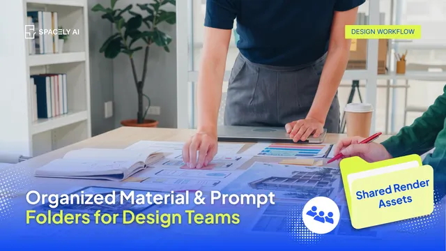 Organized Material & Prompt Folders for Design Teams