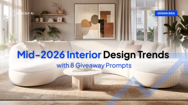 Mid-2026 Interior Design Trends (With Prompts to Try)