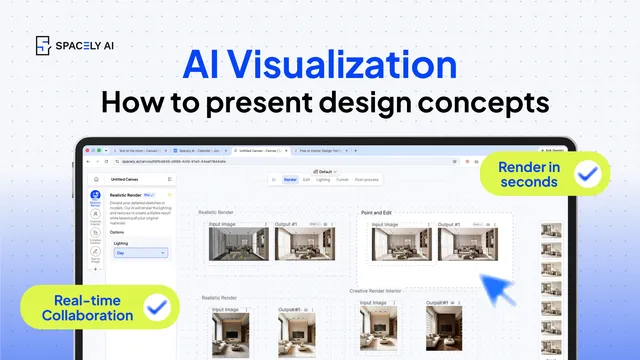 Present Design Concepts With AI Visualization