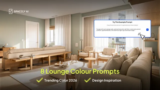 Lounge Colour Prompts: Design Your Living Room With AI