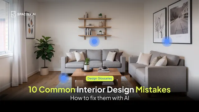 10 Common Interior Design Mistakes (and How to Fix Them)
