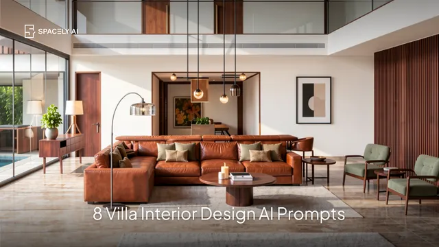 8 Villa Interior Design AI Prompts