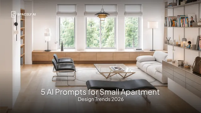 Small Apartment Design Ideas and AI Prompts