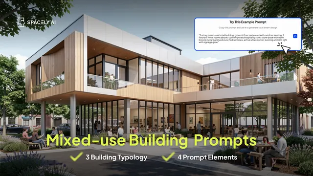 AI Prompts for Mixed-Use Building Design for Architects