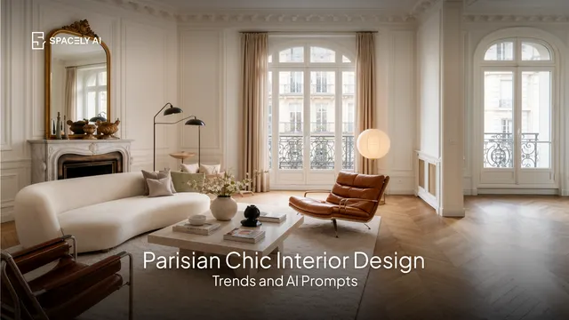 French Interior Design Style (Parisian Chic) and AI Prompts