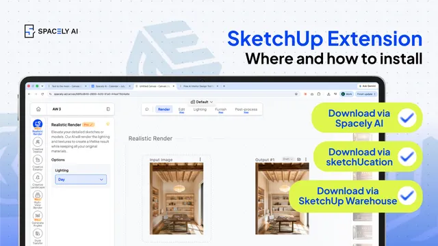 How to Install AI SketchUp Extension